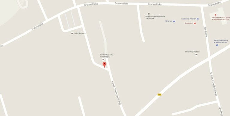 Mapka Niepołomic