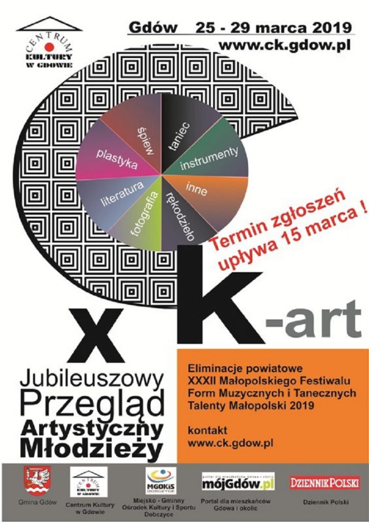 X Jubileuszowy Przegląd Artystyczny Młodzieży CK-art
