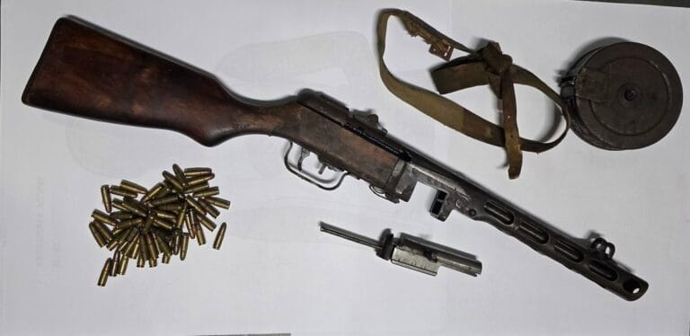 pistolet_maszynowy_KPP_Wieliczka_II_wojna_światowa