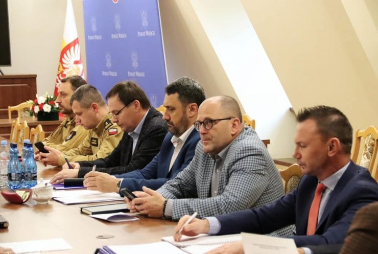 powiat wielicki posiedzenie zima