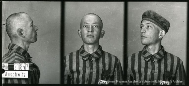Jan Migo ślusarz Auschwitz obóz księga pamięci transporty polaków