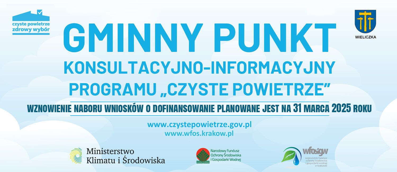 Nowe możliwości w Programie Czyste Powietrze w Wieliczce