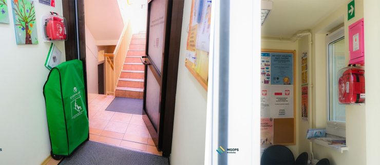 Bezpieczeństwo mieszkańców: AED i krzesło ewakuacyjne w Wieliczce