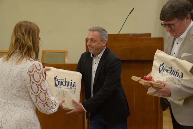 Delegacja z Bad Salzdetfurth w Bochni na Dniach Bochni