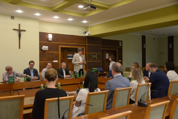 Delegacja z Bad Salzdetfurth w Bochni na Dniach Bochni