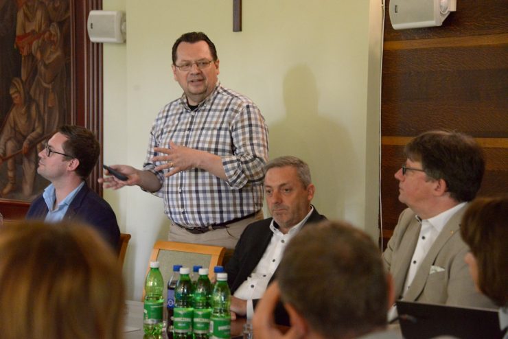 Delegacja z Bad Salzdetfurth w Bochni na Dniach Bochni