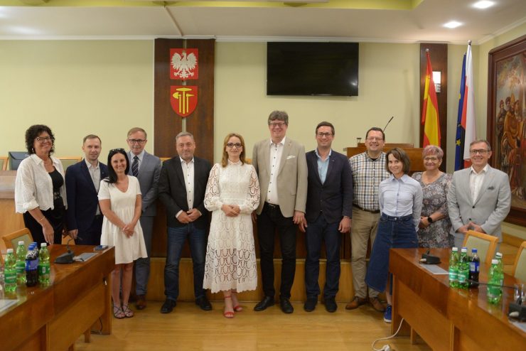 Delegacja z Bad Salzdetfurth w Bochni na Dniach Bochni