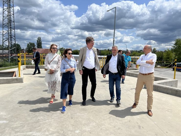 Delegacja z Bad Salzdetfurth w Bochni na Dniach Bochni