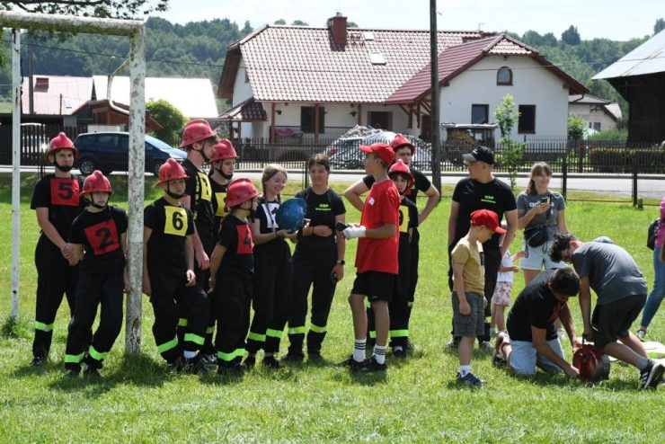Gminne zawody młodzieżowych drużyn pożarniczych w Gdowie