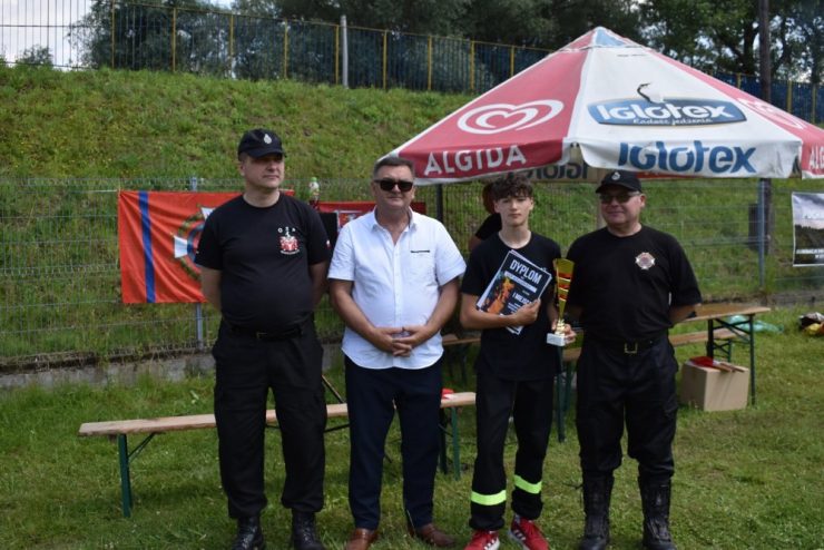 Gminne zawody młodzieżowych drużyn pożarniczych w Gdowie