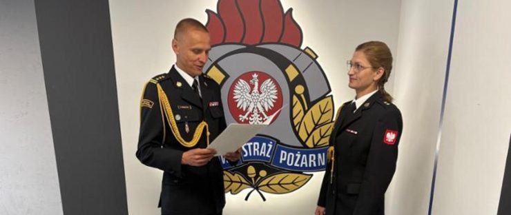 Nowa zastępczyni komendanta PSP w Wieliczce