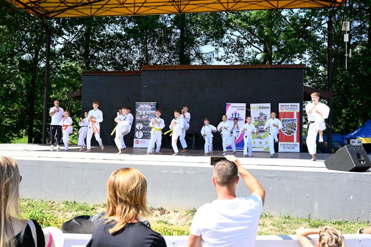 Piknik rodzinny „Bezpieczne wakacje” w Gdowie