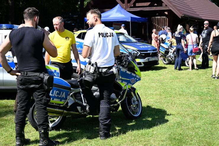 Piknik rodzinny „Bezpieczne wakacje” w Gdowie