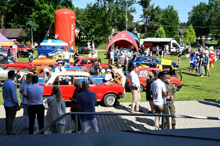 Piknik rodzinny „Bezpieczne wakacje” w Gdowie