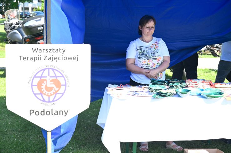 Piknik rodzinny „Bezpieczne wakacje” w Gdowie