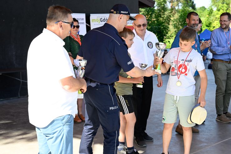 Piknik rodzinny „Bezpieczne wakacje” w Gdowie