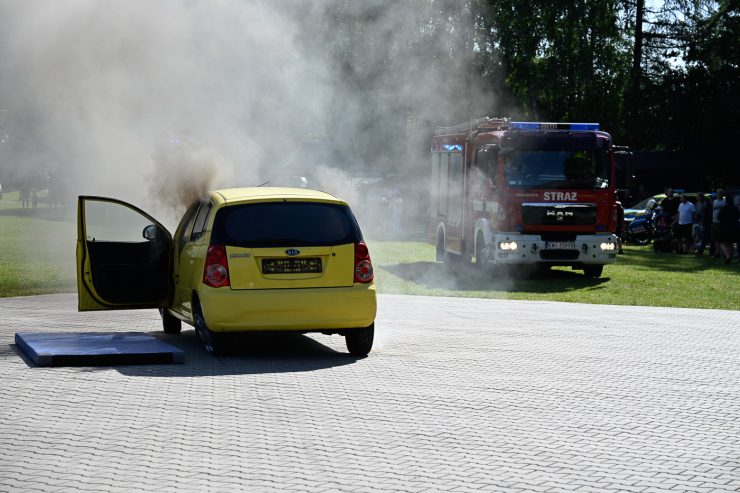 Piknik rodzinny „Bezpieczne wakacje” w Gdowie