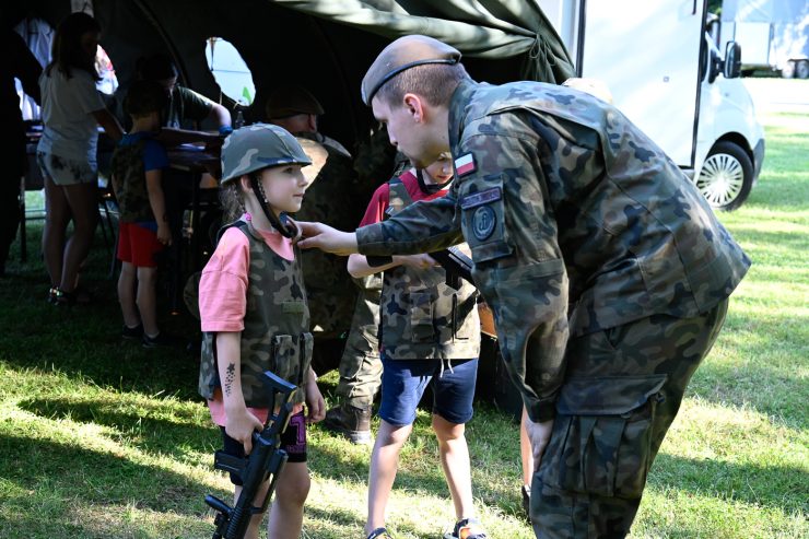 Piknik rodzinny „Bezpieczne wakacje” w Gdowie