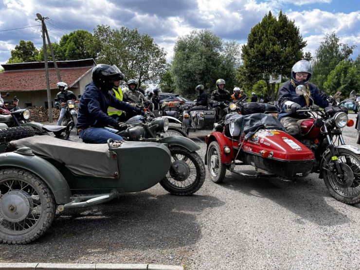 Rajd motocykli przez Gminę Gdów