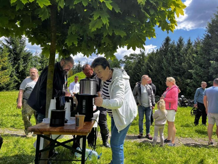 Rajd motocykli przez Gminę Gdów
