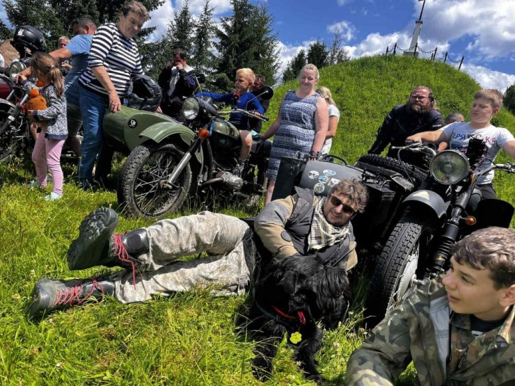 Rajd motocykli przez Gminę Gdów