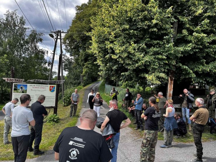 Rajd motocykli przez Gminę Gdów