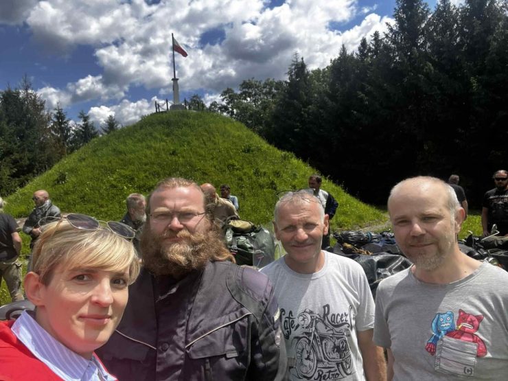 Rajd motocykli przez Gminę Gdów