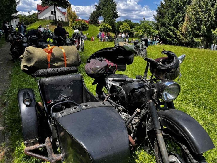 Rajd motocykli przez Gminę Gdów