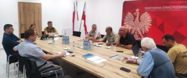 Spotkanie Komendy PSP w Wieliczce z OSP