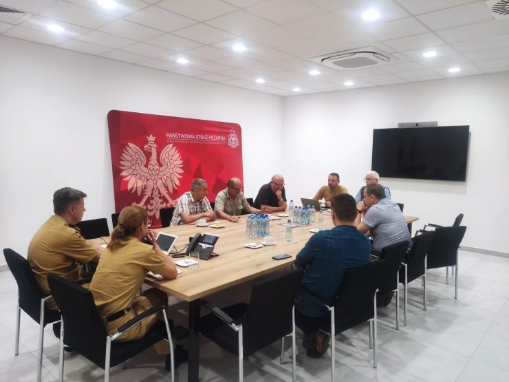 Spotkanie Komendy PSP w Wieliczce z OSP