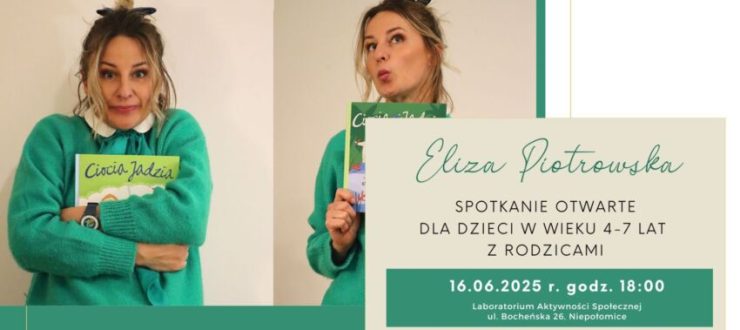 Spotkanie z Elizą Piotrowską w Niepołomicach