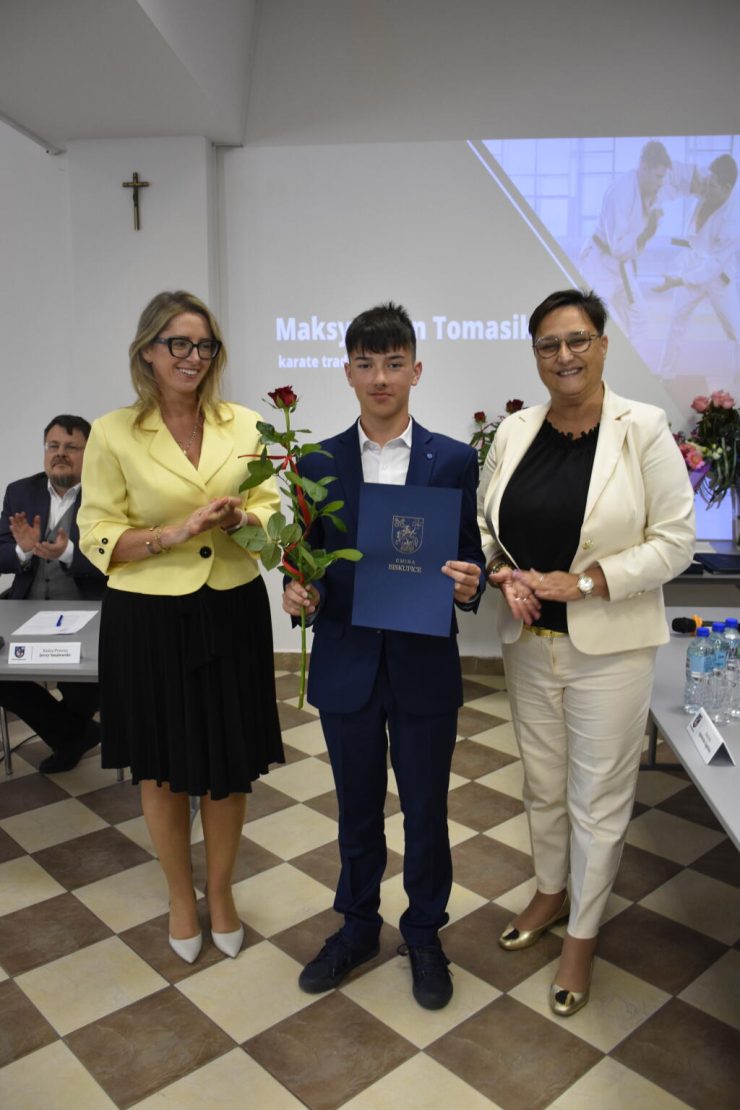 Uhonorowanie sportowców Gminy Biskupice za ich osiągnięcia