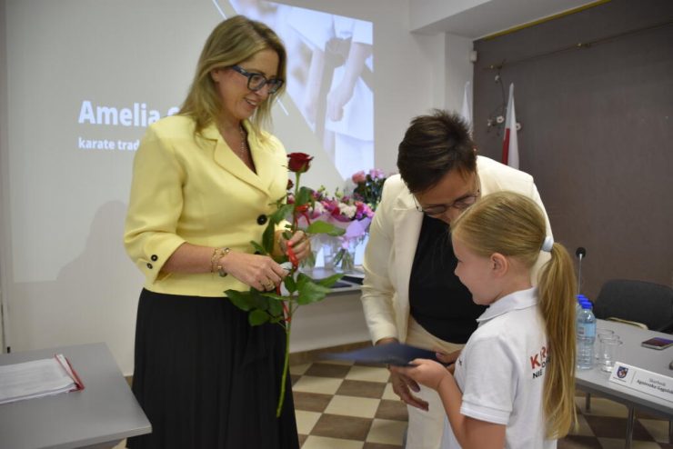 Uhonorowanie sportowców Gminy Biskupice za ich osiągnięcia