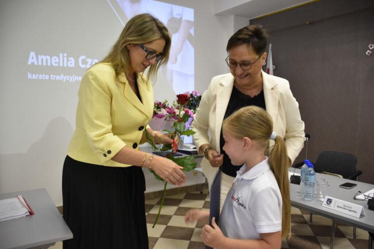 Uhonorowanie sportowców Gminy Biskupice za ich osiągnięcia