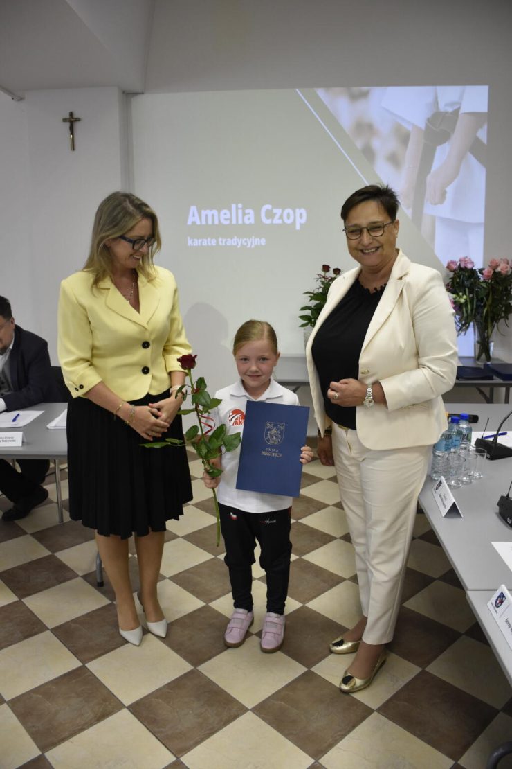 Uhonorowanie sportowców Gminy Biskupice za ich osiągnięcia