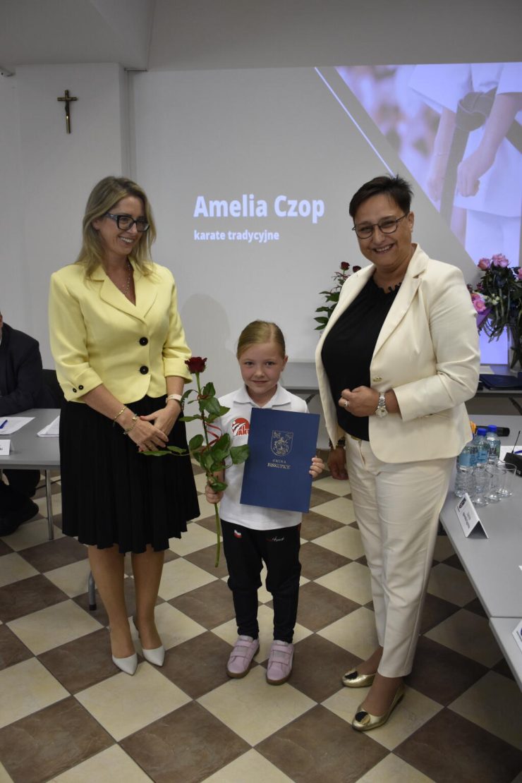 Uhonorowanie sportowców Gminy Biskupice za ich osiągnięcia