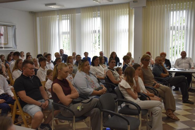 Uhonorowanie sportowców Gminy Biskupice za ich osiągnięcia