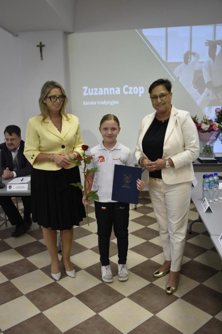 Uhonorowanie sportowców Gminy Biskupice za ich osiągnięcia