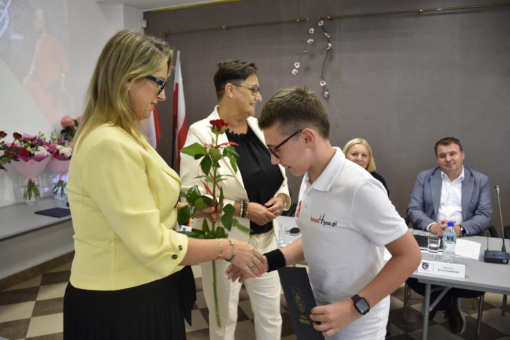 Uhonorowanie sportowców Gminy Biskupice za ich osiągnięcia