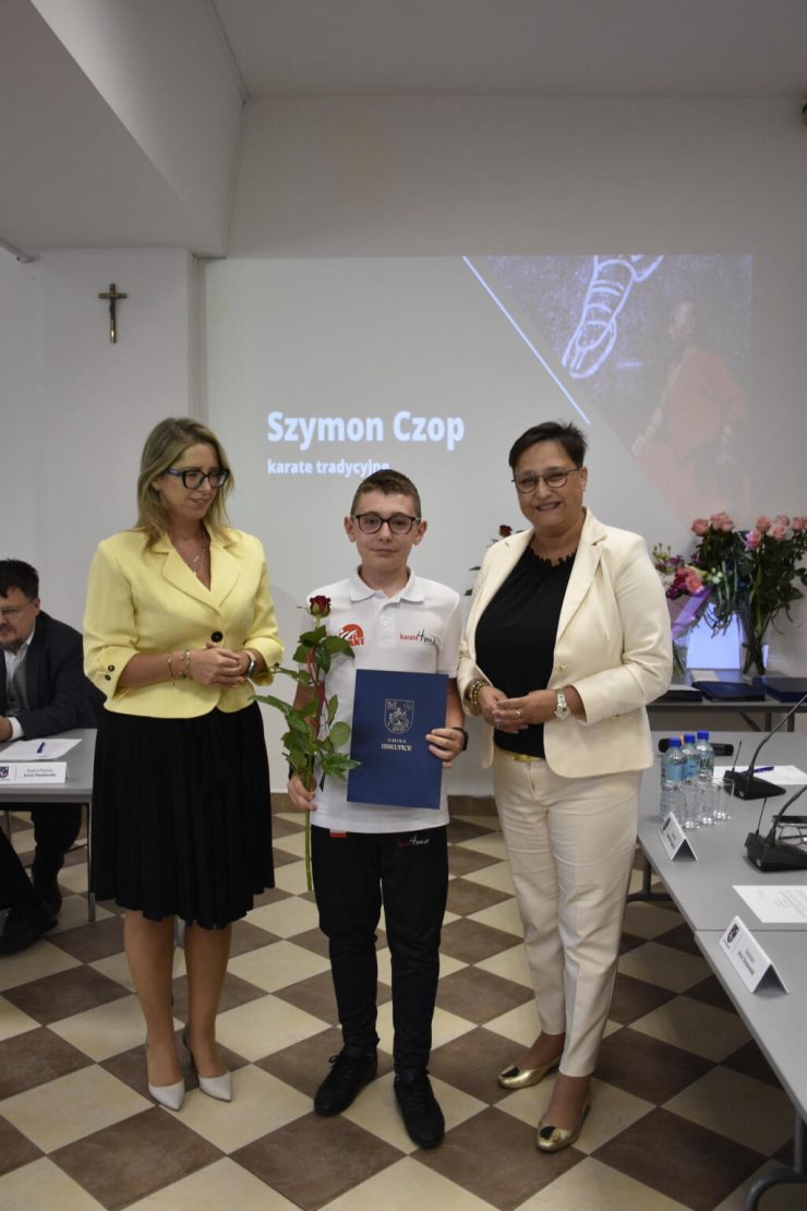 Uhonorowanie sportowców Gminy Biskupice za ich osiągnięcia