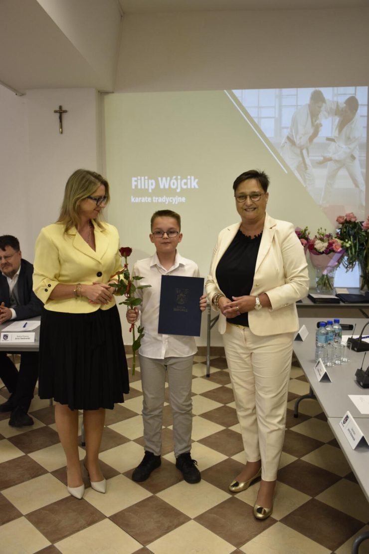 Uhonorowanie sportowców Gminy Biskupice za ich osiągnięcia