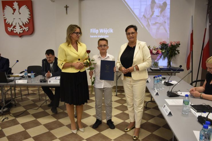 Uhonorowanie sportowców Gminy Biskupice za ich osiągnięcia