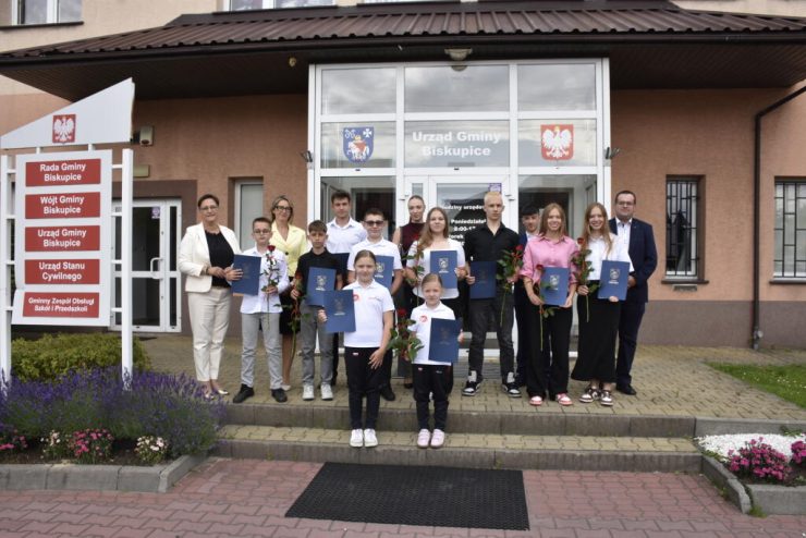 Uhonorowanie sportowców Gminy Biskupice za ich osiągnięcia