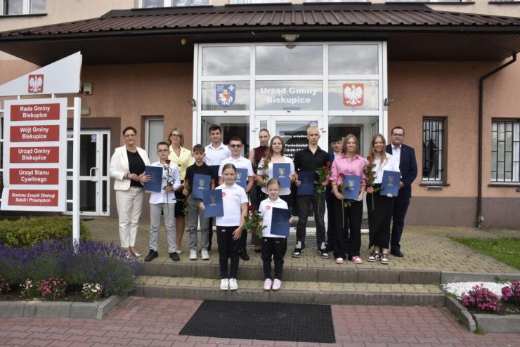 Uhonorowanie sportowców Gminy Biskupice za ich osiągnięcia