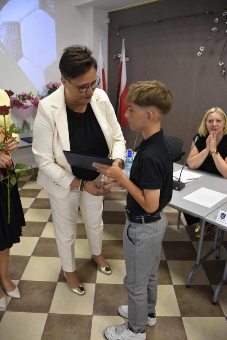 Uhonorowanie sportowców Gminy Biskupice za ich osiągnięcia