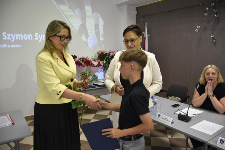 Uhonorowanie sportowców Gminy Biskupice za ich osiągnięcia