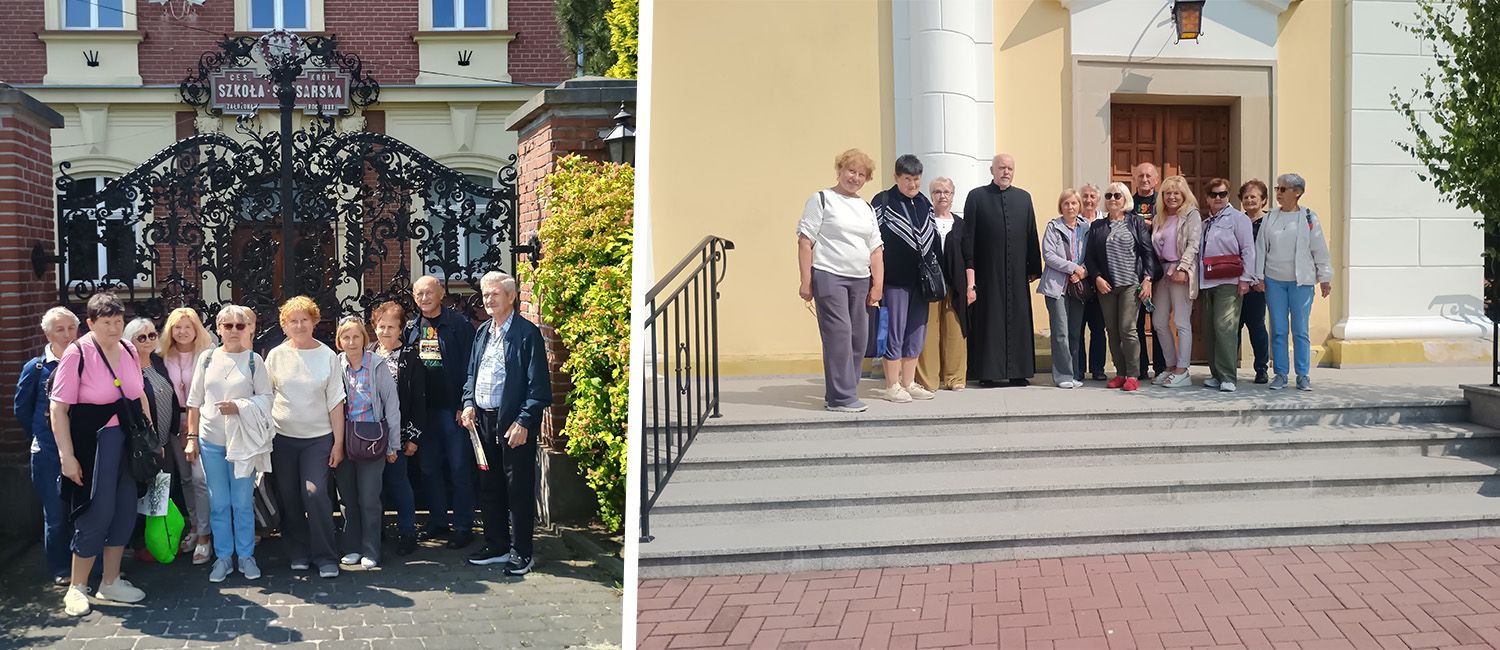 Wycieczka do Świątnik Górnych z okazji jubileuszu