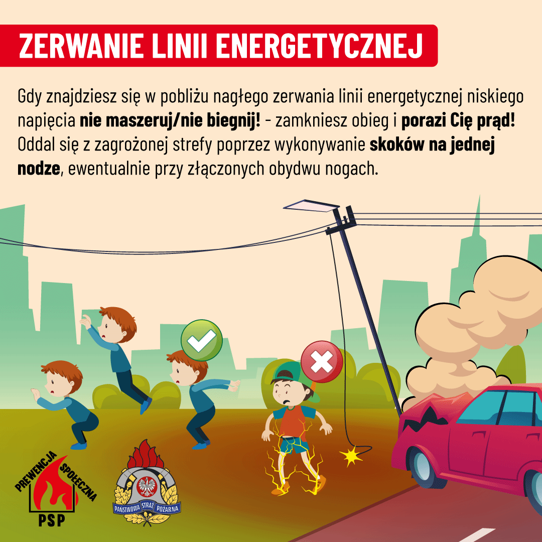 Bezpieczeństwo podczas burz i silnych wiatrów