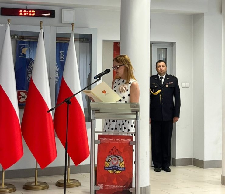 Nowy komendant PSP w Bochni – zmiany i tradycje