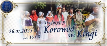 Uroczysty korowód z okazji Dni Świętej Kingi w Wieliczce